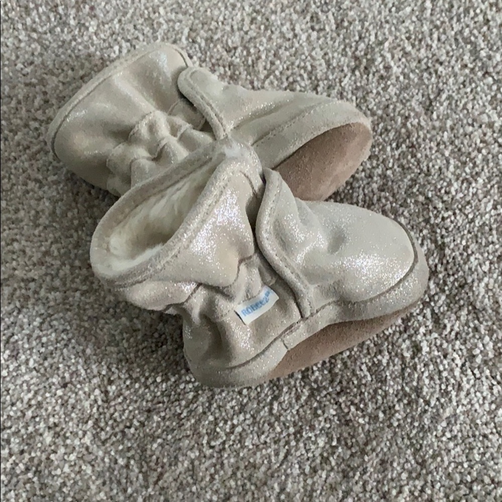 Robeez by Stride Rite sparkle boots